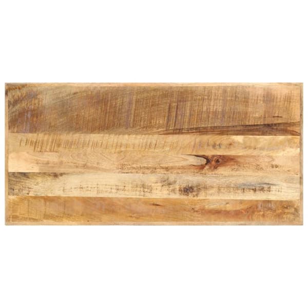 vidaXL Barbord 120x58x107 cm grovt mangoträ