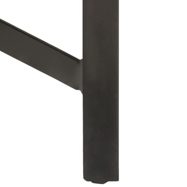 vidaXL Barbord 120x58x107 cm grovt mangoträ