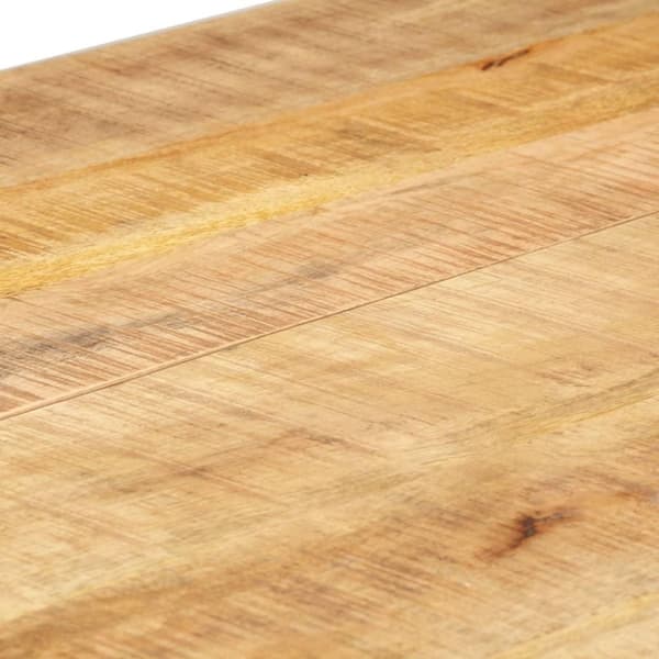 vidaXL Spisebord 140x70x76 cm grov heltre mango