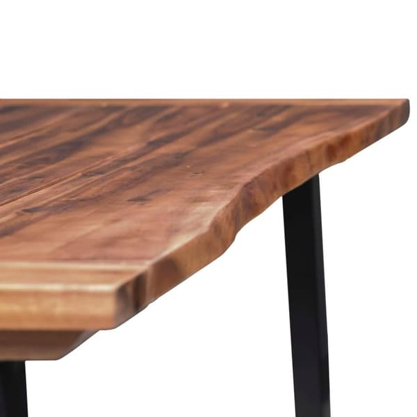 vidaXL spisebord 180x90 cm massivt akacietræ