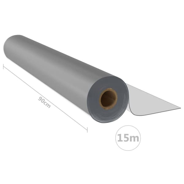 vidaXL bordbeskytterrulle 0,9x15 m 2 mm PVC mat