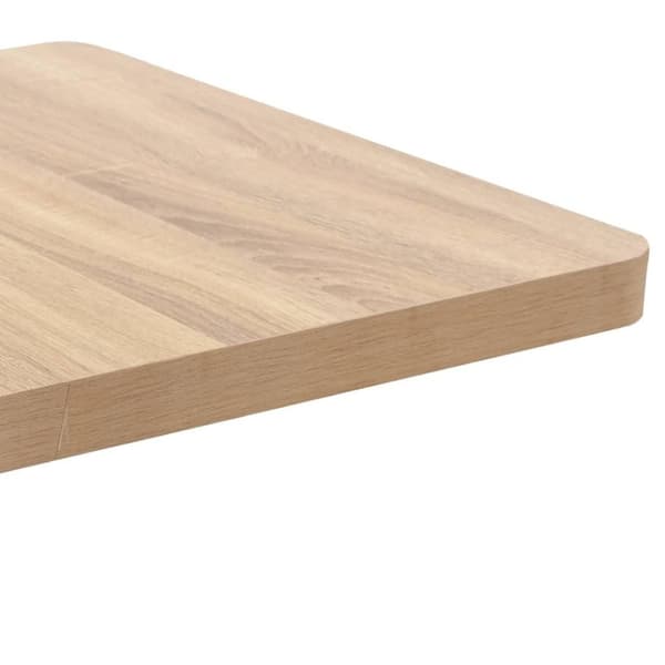 vidaXL Bistrobord lysebrun 60x60 cm MDF