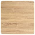 Miniatyrbilde 4 av 6: vidaXL Bistrobord lysebrun 60x60 cm MDF