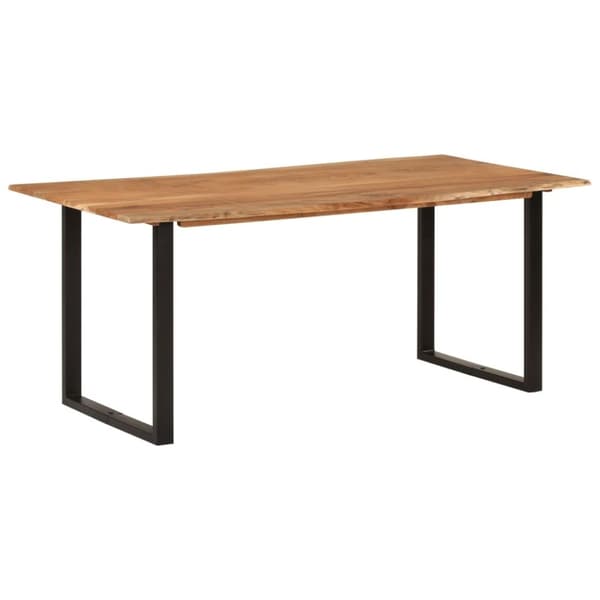 vidaXL Spisebord 180x90x76 cm heltre akasie