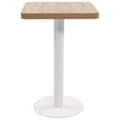 Miniatyrbillede 2 af 6: vidaXL bistrobord 50x50 cm MDF lysebrun