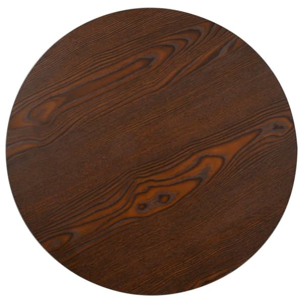 vidaXL bistrobord 60 cm MDF mørkebrun