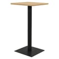 Miniatyrbillede 1 af 5: vidaXL Bistrobord ekfärg 60x60x107 cm
