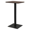Miniatyrbillede 1 af 5: vidaXL bistrobord 60x60x107 cm mørkt asketræsfarvet