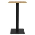 Miniatyrbillede 2 af 5: vidaXL bistrobord 50x50x107 cm egetræsfarvet