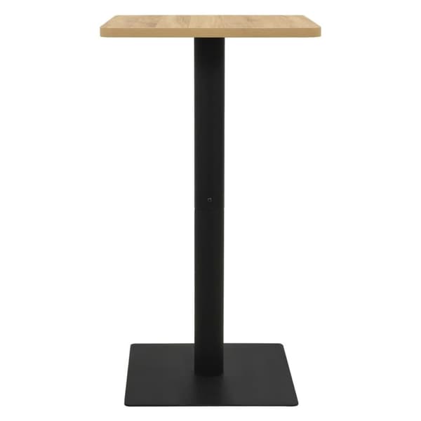 vidaXL bistrobord 50x50x107 cm egetræsfarvet