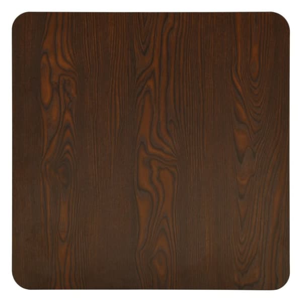 vidaXL bistrobord 70x70x107 cm mørkt asketræsfarvet