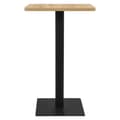 Miniatyrbillede 2 af 5: vidaXL bistrobord 78,5x78,5x107 cm egetræsfarvet