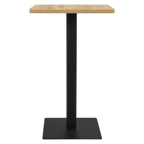 vidaXL bistrobord 78,5x78,5x107 cm egetræsfarvet