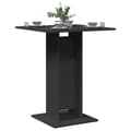 Miniatyrbilde 2 av 8: vidaXL Bistrobord svart 60x60x75 cm konstruert tre