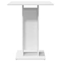 Miniatyrbilde 4 av 8: vidaXL Bistrobord hvit 60x60x75 cm konstruert tre