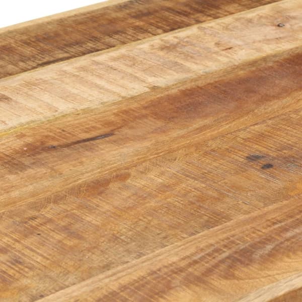 vidaXL Matbord 200x100x75 cm massivt grovt mangoträ