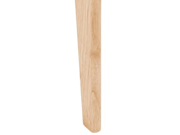 Ruokapöytä valkoinen/vaalea puu kumipuu jalat jatkettava 140/180 x 90 cm moderni tyyli