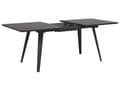Miniatyrbild 7 av 11: Utdragbart Matbord Svart 160/200 cm Modern Design