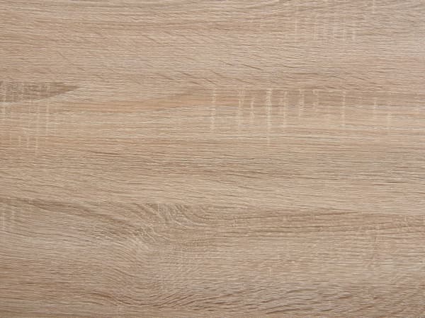 Ruokapöytä vaalea puu MDF-levy 180/210 x 90 cm 6 hengelle jatkettava taitettava minimalistinen tyyli