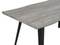 Pikkukuva 6 / 8: Ruokapöytä harmaa MDF-levy musta metalli 160 x 90 x 76 cm kuudelle suorakulmainen industriaalinen tyyli