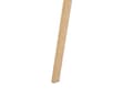 Miniatyrbillede 6 af 6: Spisebord Lyst Træ Transparent Glasplade 140 x 80 cm Industrielt Design