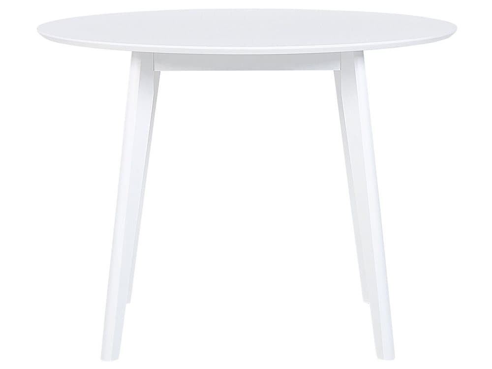 Matbord ⌀ 100 cm vit ROXBY