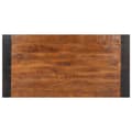 Miniatyrbillede 4 af 11: vidaXL spisebord 140x70x76 cm massivt ru mangotræ