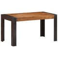 Miniatyrbillede 1 af 11: vidaXL spisebord 140x70x76 cm massivt ru mangotræ
