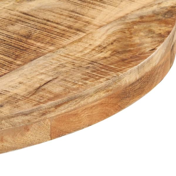 vidaXL Bistrobord rundt Ø80x75 cm grovt mangotre