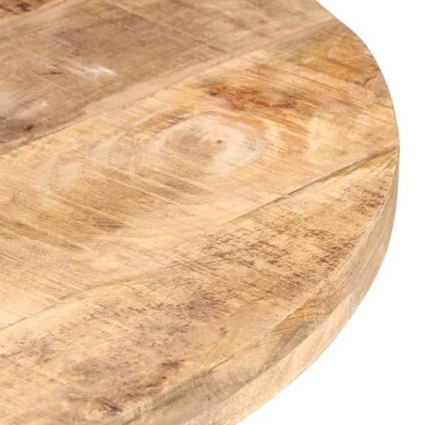 vidaXL Ruokapöytä 80 cm karkea mangopuu