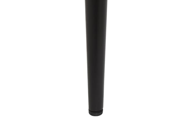 Utdragbart Matbord 160/200 x 90 cm Rektangulärt för 6 Personer Svart