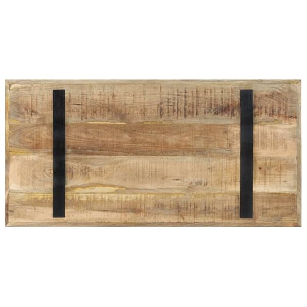vidaXL spisebord 120x60x76 cm ru mangotræ