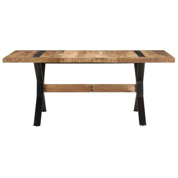vidaXL spisebord 180x90x76 cm ru mangotræ