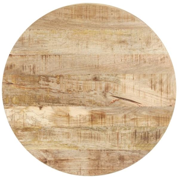 vidaXL Cafébord Ø60x76 cm grovt mangoträ