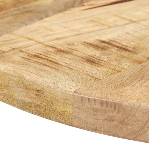 vidaXL Cafébord Ø60x76 cm grovt mangoträ