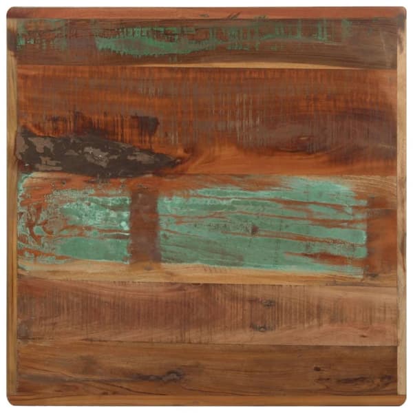 vidaXL Cafébord 60x60x76 cm massivt återvunnet trä