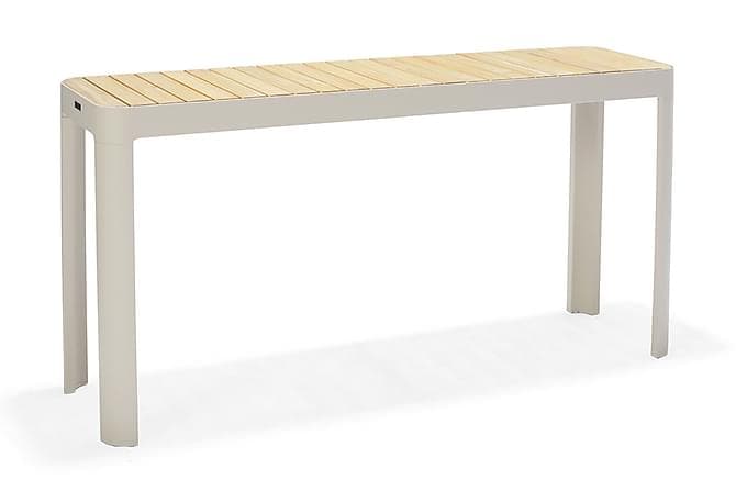 PORTALS Matbord 143 cm Vit/Teak