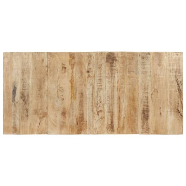 vidaXL spisebord 200x90x76 cm ru mangotræ