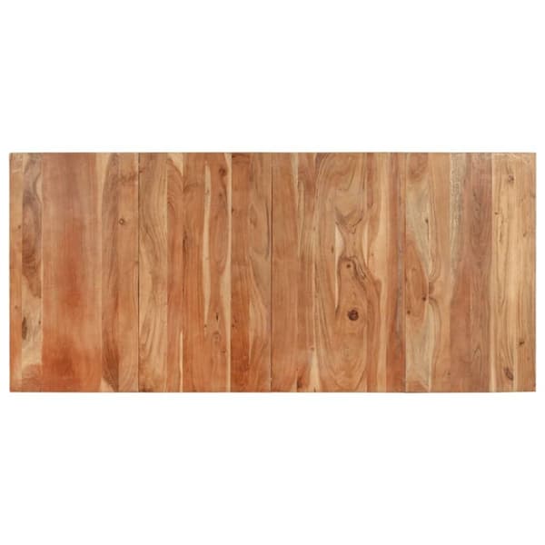 vidaXL Spisebord 200x90x76 cm heltre akasie