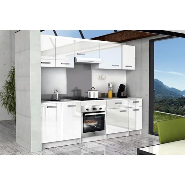 START Köksbänk L 60 cm - Högblank vit