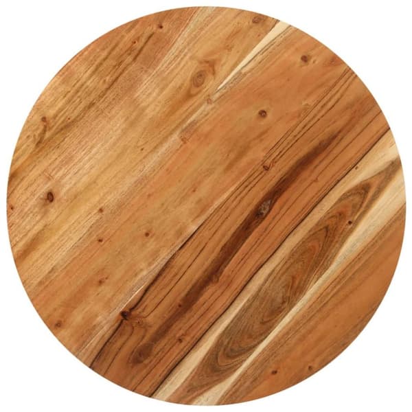 vidaXL Bistrobord rundt Ø70x75 cm heltre akasie