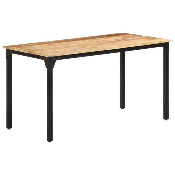 vidaXL spisebord 140x70x76 cm ru mangotræ
