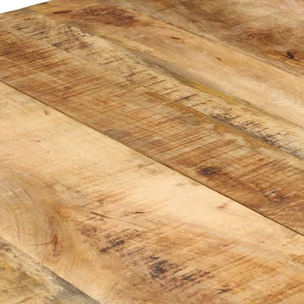 vidaXL Matbord 200x100x76 cm grovt mangoträ