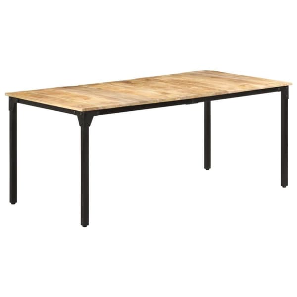 vidaXL spisebord 180x90x76 cm ru mangotræ
