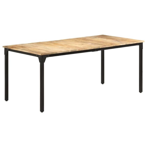 vidaXL spisebord 180x90x76 cm ru mangotræ