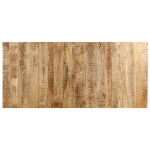 vidaXL spisebord 220x100x76 cm ru mangotræ