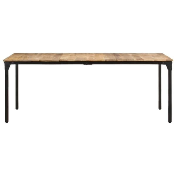 vidaXL spisebord 200x100x76 cm ru mangotræ