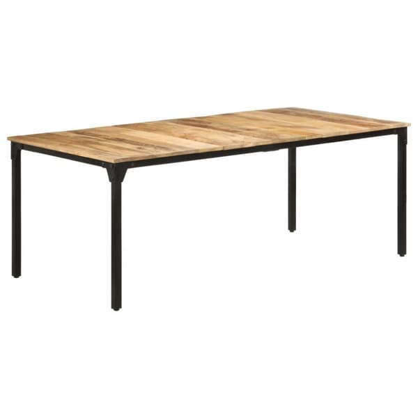 vidaXL spisebord 200x100x76 cm ru mangotræ