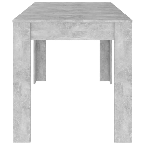 vidaXL spisebord 140x74,5x76 cm konstrueret træ betongrå