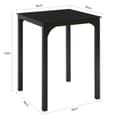 Miniatyrbillede 3 af 7: SoBuy Spisebord, barbord, moderne stil, OGT38-K-SCH